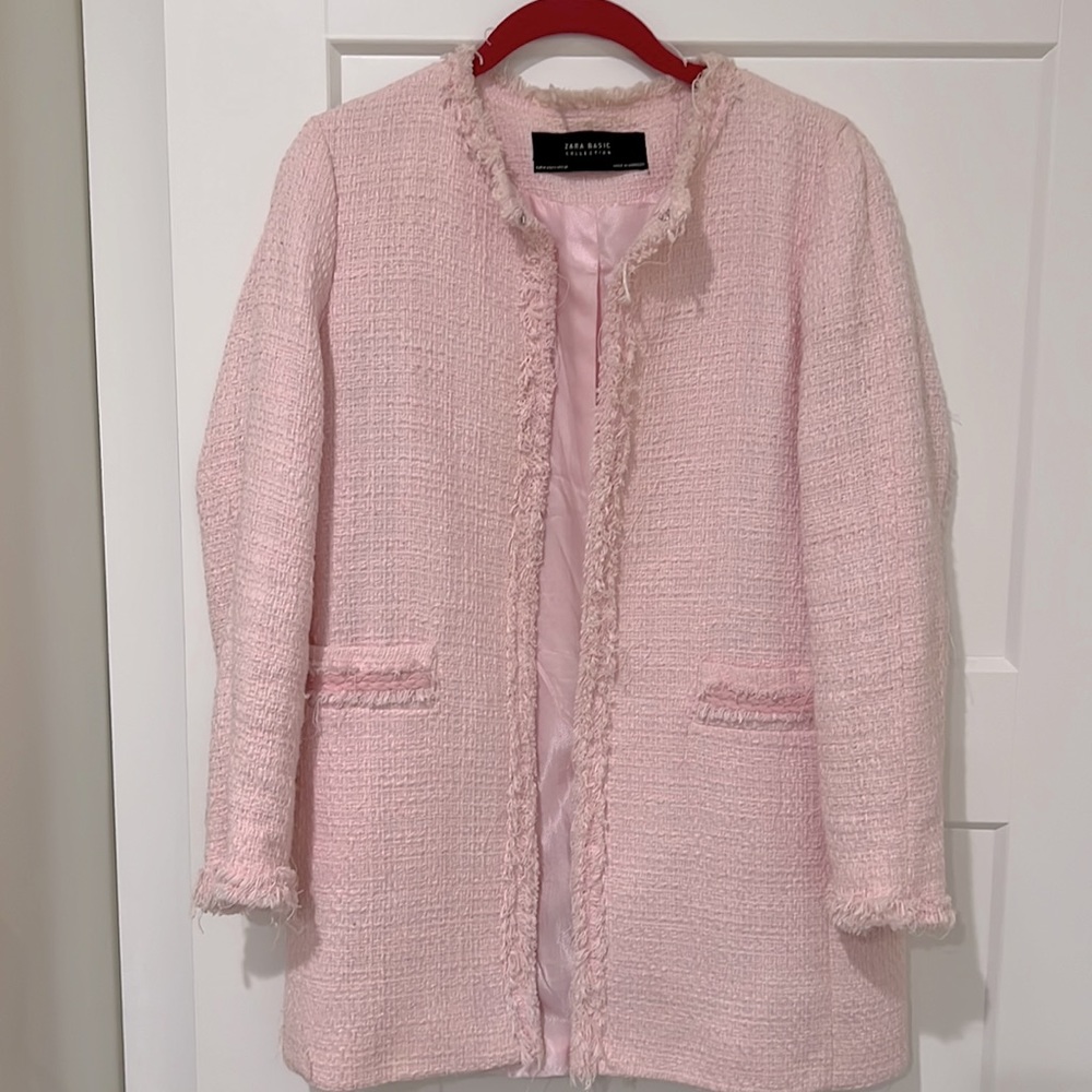 Pink Zara jacket size M